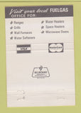 Matchbook Cover - Fuelgas Propane Monroe MI 40 Strike