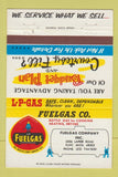 Matchbook Cover - Fuelgas Propane Flint MI 40 Strike