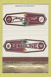Matchbook Cover - Petroline Arabic oil gas 40 Strike