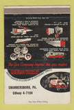 Matchbook Cover - Chambersburg PA Suburban Propane 40 Strike