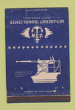 Matchbook Cover - Navy Anti Aircraft Training Center Pacific Beach CA 40 Strike