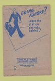 Matchbook Cover - Navy Anti Aircraft Training Center Pacific Beach CA 40 Strike