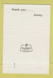 Matchbook Cover - Jimmy's Backyard Port Washington NY 40 Strike