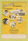 Matchbook Cover - Suburban Propane Goshen OH 40 Strike