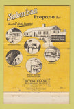 Matchbook Cover - Suburban Propane Gas Myrtle Beach SC Mullins 40 Strike