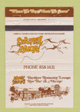 Matchbook Cover - Monty Trainer's Restaurant Coconut Grove FL 40 Strike