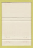 Matchbook Cover - Silverfox New York City restaurant WEAR 40 Strike
