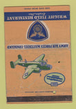 Matchbook Cover - Wright Field Restaurant Dayton OH WORN 40 Strike