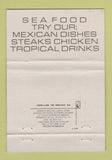 Matchbook Cover - Restaurante Beto Play Condesa Acapulco 40 Strike