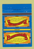 Matchbook Cover - Bennington's Tavern Restaurant Niles Chicago IL 40 Strike