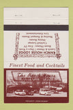 Matchbook Cover - Ranch House Lodge Bureau IL 40 Strike