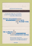 Matchbook Cover - Rainbow Suite Kensington Exhibition Centre London 40 Strike