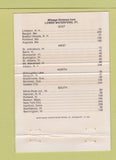 Matchbook Cover - Rabbit Hill Inn Waterford VT 40 Strike