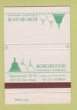 Matchbook Cover - Barobudur Indonesisch Restaurant Dan Haag 40 Strike