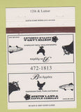 Matchbook Cover - Austin Land and Cattle Company TX? 40 Strike