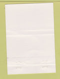 Matchbook Cover - Bollicine Restaurant Bar Pizza La Jolla CA WHITE 40 Strike
