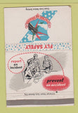 Matchbook Cover - Strategic Air Command  40 Strike
