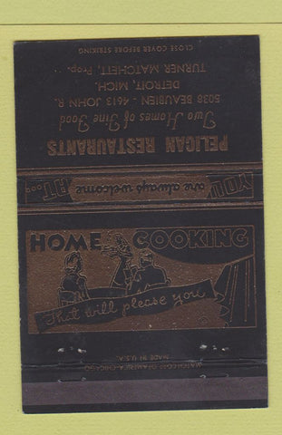 Matchbook Cover - Wm Penn Inn Gwynedd PA WEAR 40 Strike