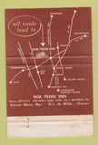 Matchbook Cover - Wm Penn Inn Gwynedd PA WEAR 40 Strike