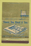 Matchbook Cover - Desert Inn Hotel Desert Hot Springs CA 40 Strike