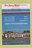 Matchbook Cover - Sea Gypsy Motel Pismo Beach CA 40 Strike