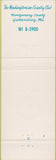 Matchbook Cover - Washingtonian Country Club Gaithersburg MD #2