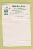 Matchbook Cover - Lowery's Restaurant Tappahannock VA WORN 40 Strike