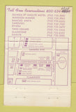 Matchbook Cover - Times Square Las Vegas NV WEAR 40 Strike