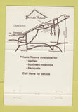 Matchbook Cover - Swiss Haus Madison OH 40 Strike