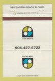Matchbook Cover - Sugar Mill New Smyrna Beach FL 40 Strike