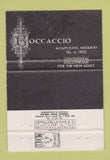 Matchbook Cover - Boccaccio Acapulco Mexico 40 Strike