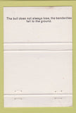 Matchbook Cover - Casablanca Night Club Madrid Spain 40 Strike
