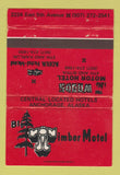 Matchbook Cover - Big Timber Motel Anchorage AK 40 Strike