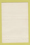 Matchbook Cover - Claudia Fricks Court Reporter Fairbanks AK 40 Strike