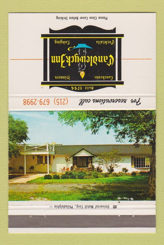 Matchbook Cover - Candlewyck Inn Green Lake PA 40 Strike
