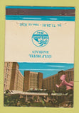 Matchbook Cover - Gulf Hotel Bahrain 40 Strike