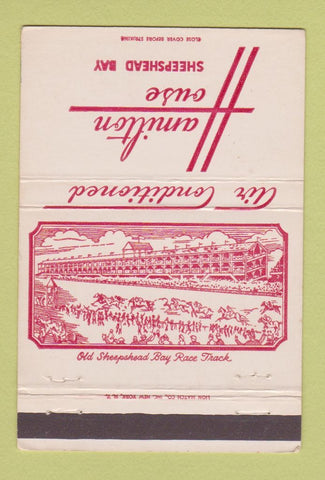 Matchbook Cover - Hamilton House Brooklyn NY  40 Strike