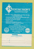 Matchbook Cover - Briercroft Savings Loan Lubbock TX 40 Strike