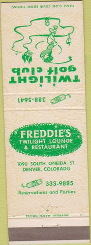 Matchbook Cover - Twighlight Golf Club Denver CO