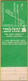 Matchbook Cover - Twighlight Golf Club Denver CO