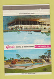 Matchbook Cover - George's Motel Restaurant Panacea FL 40 Strike