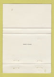 Matchbook Cover - Ascot Restaurant Washington DC WEAR 40 Strike
