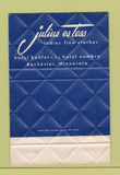 Matchbook Cover - Julius es Tess Women's Clothes Rochester MN 40 Strike