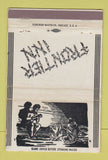 Matchbook Cover - Frontier Inn Restaurant Rockton IL WEAR 40 Strike