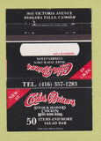 Matchbook Cover - Carlos Brian's Restaurant Niagara Falls ON WEAR 40 Strike