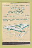 Matchbook Cover - Island Inn Westbury LI NY 40 Strike