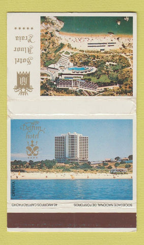 Matchbook Cover - Hotel Alvor Praia Spain WEAR 40 Strike