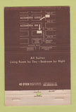 Matchbook Cover - Alexandria Inn Los Angeles CA 40 Strike