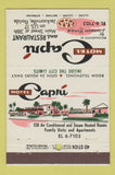 Matchbook Cover - Hotel Capri Jacksonville FL 40 Stick
