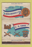 Matchbook Cover - Fort Leonard Wood US Army MO WEAR 40 Strike